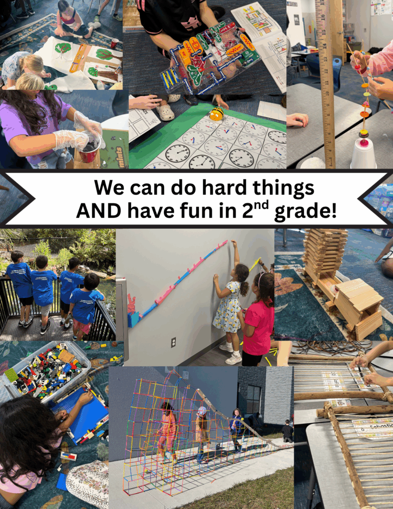 We can do things and have fun in 2nd grade!
